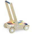 Vilac Holzwagen mit farbigen Blöcken Canopée